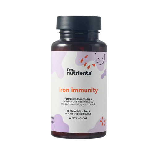 I'm Nutrients Iron Immunity Chewable (Tropical) 60 Tablets