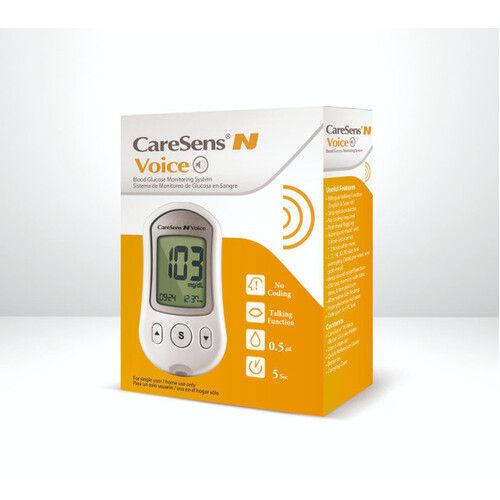CareSens N Voice Audible Blood Glucose Monitoring System