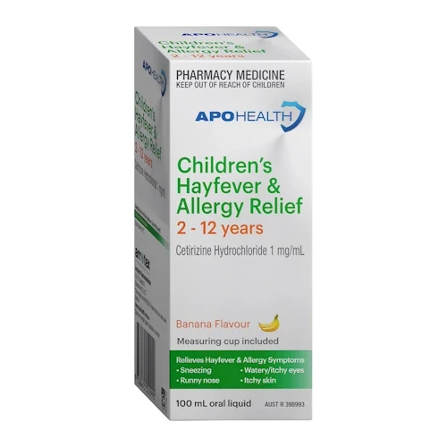 Apohealth Children's Hayfever & Allergy Relief Liquid 100ml