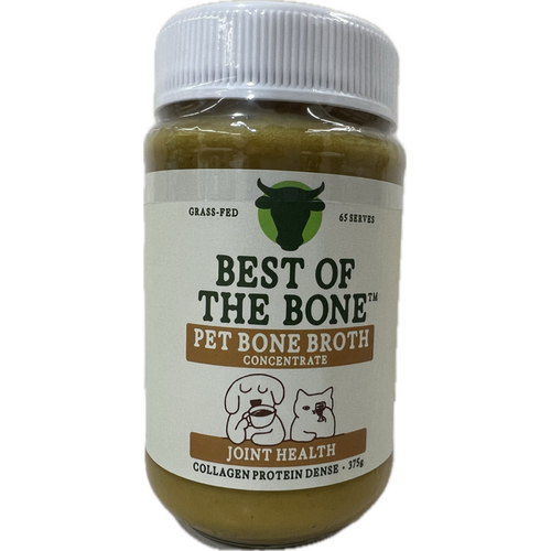 Best of the Bone Bone Buddies Pet Bone Broth Beef Concentrate with Organic Turmeric-Ginger 375g