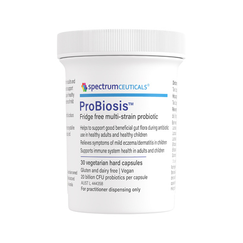 Spectrumceuticals ProBiosis (Fridge Free Multi-Strain Probiotic) 30 Vegan Capsules