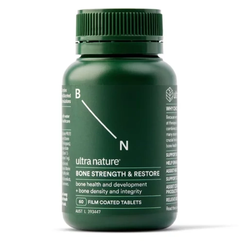Ultra Nature Bone Strength + Restore 60 Tablets