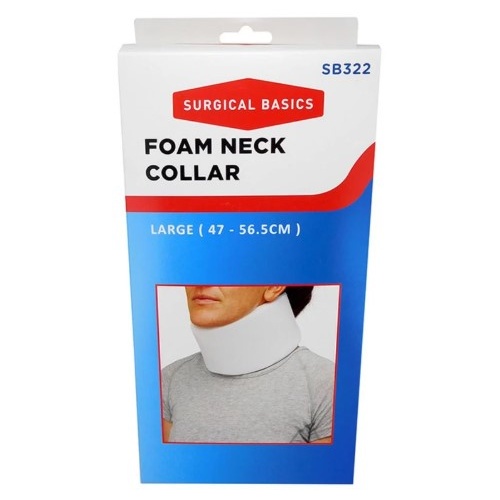 Surgical Basics Soft Collar White Large 47-56.5cm