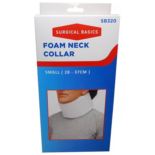 Surgical Basics Soft Collar White Small 28-37cm