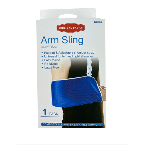 Surgical Basics Nylon Arm Sling With Adjustable Straps
