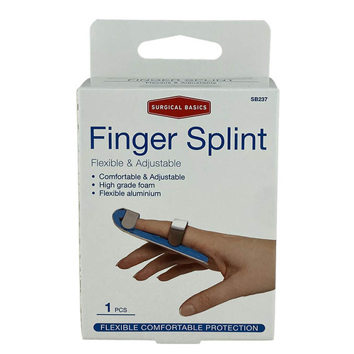 Surgical Basics Finger Cot Splint Metal Universal SB237 