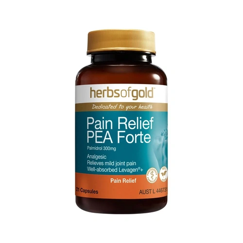 Herbs of Gold Pain Relief PEA Forte 21 Capsules