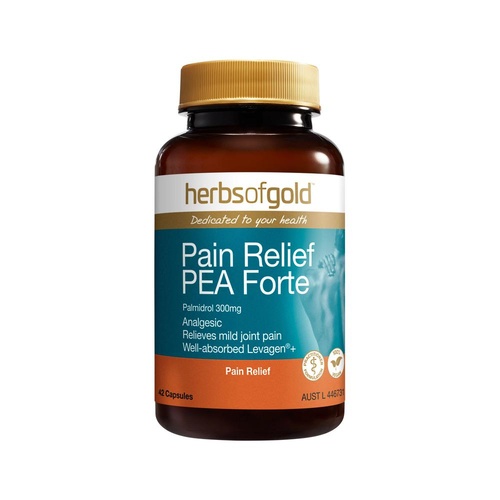 Herbs of Gold Pain Relief PEA Forte 42 Capsules