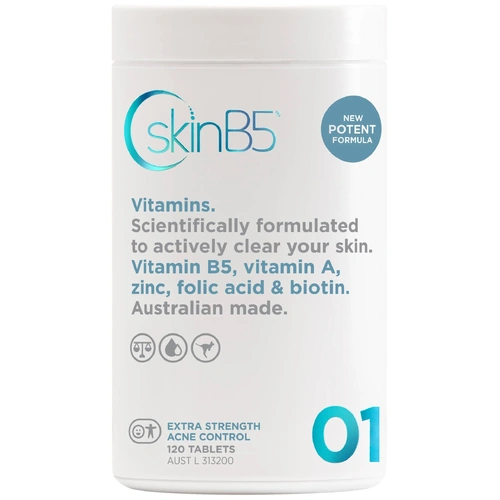 SkinB5 Extra Strength Acne Control 120 Tablets