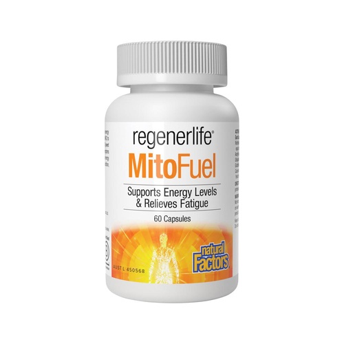Natural Factors Regenerlife Mitofuel 60 Capsules