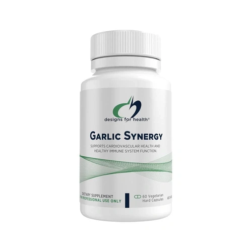 Designs For Health Garlic Synergy 60 Veg Capsules