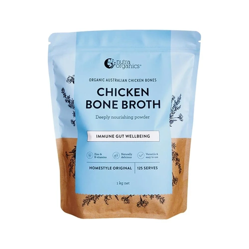 Nutra Organics Organic Bone Broth Chicken Homestyle Original 1kg