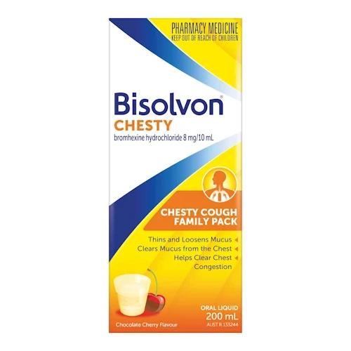 Bisolvon Chesty Liquid 200ml
