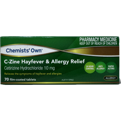 Chemists' Own C-Zine 10mg 70 Tabs (S2)