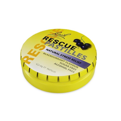Bach Flower Remedies Rescue Pastilles Blackcurrant 50g
