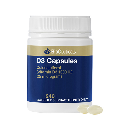 BioCeuticals D3 Capsules 240 Capsules