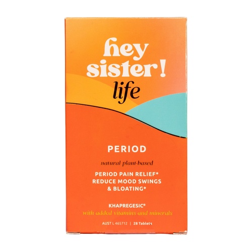 Hey Sister Life Period 28 Tablets