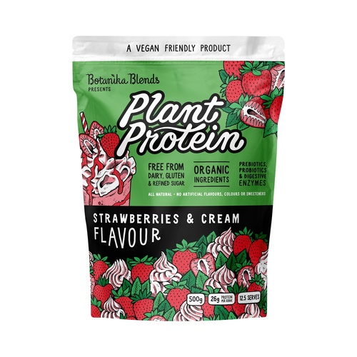 Botanika Blends Plant Protein Strawberries & Cream 500g