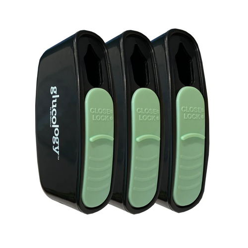 Glucology Pocket Size Sharps Container 3 Pack