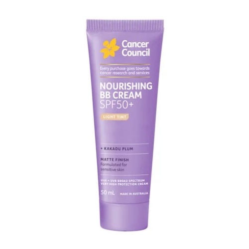 Cancer Council Nourishing BB Cream SPF50+ Light Tint 50ml