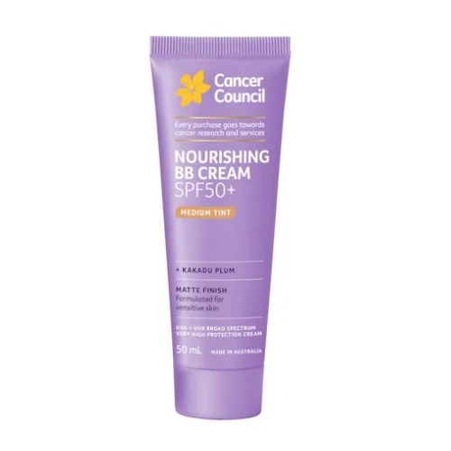 Cancer Council Nourishing BB Cream SPF50+ Medium Tint 50ml