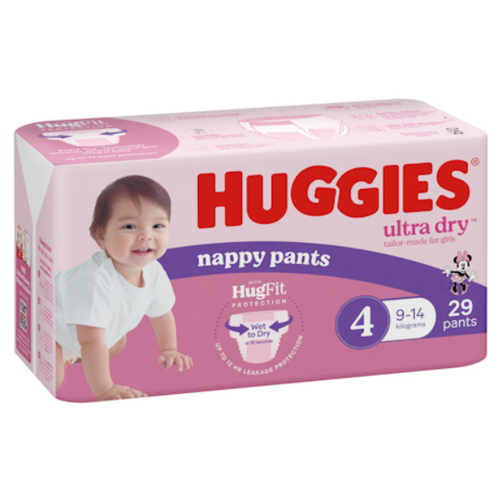 Huggies NappyPants Toddler Girl 29x3