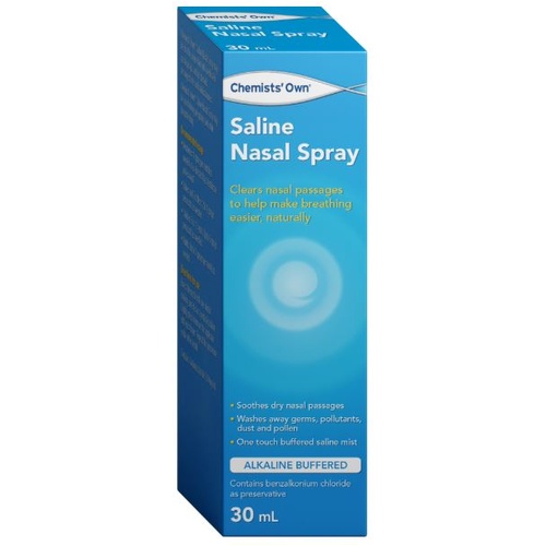 Chemists' Own Saline Nasal Spray 30ml