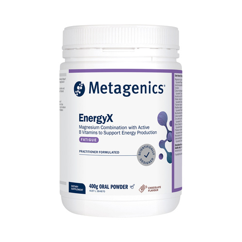Metagenics EnergyX Chocolate Oral Powder 400g