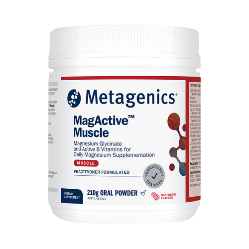 Metagenics MagActive Muscle Raspberry 210g