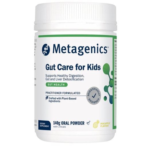 Metagenics Kids Gut Care for Kids Pineapple Oral Powder 140g