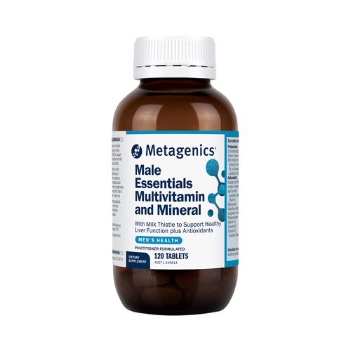 Metagenics Male Essentials Multivitamin and Mineral 120t
