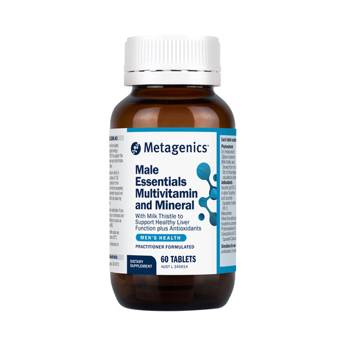 Metagenics Male Essentials Multivitamin and Mineral 60t