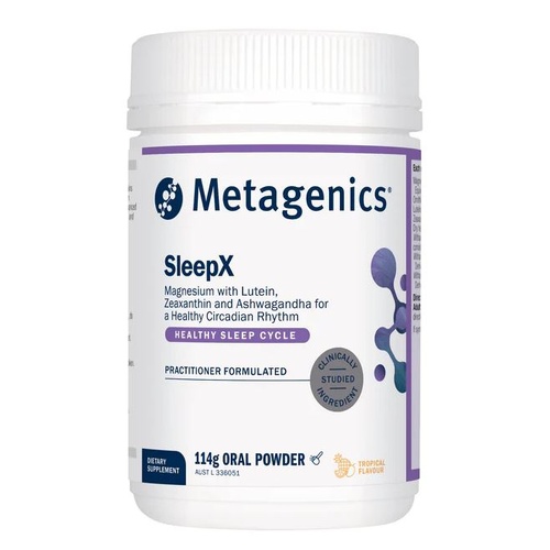 Metagenics SleepX Tropical 114g