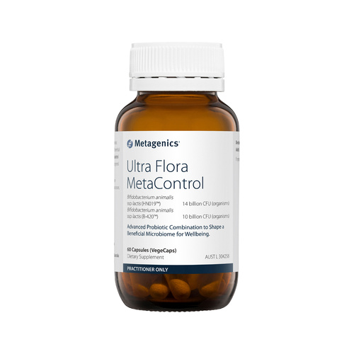Metagenics UltraFlora MetaControl 60 Veg Capsules