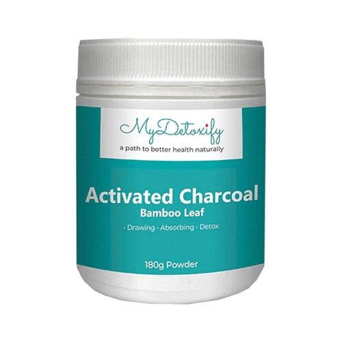 MyDetoxify Activated Charcoal Bamboo Leaf Powder 180g