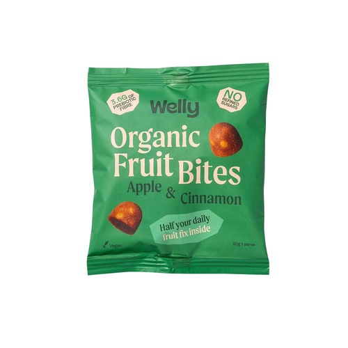 Welly Organic Fruit Bites Apple Pie (Apple & Cinnamon) 30g x 14 Packs
