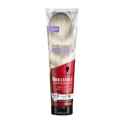 Schwarzkopf Brilliance Gloss Pearl Blonde Hair Dye Conditioner 150ml