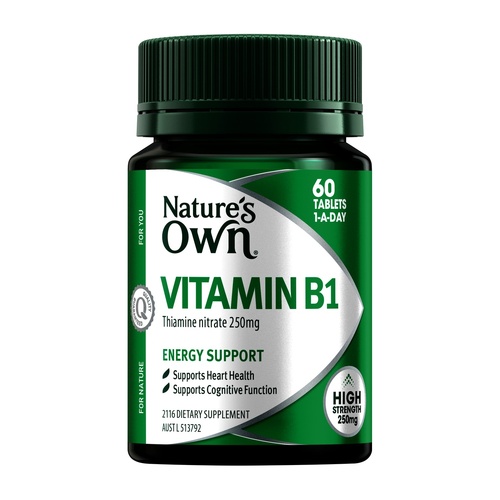 Nature's Own Vitamin B1 60 Tablets