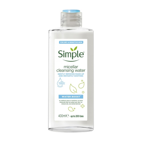 Simple Water Boost Cleansing Micellar Water 400ml