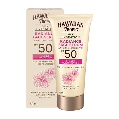 Hawaiian Tropic Silk Hydration Radiance Face Serum SPF 50ml