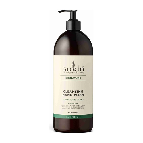 Sukin Cleansing Hand Wash Pump 1L