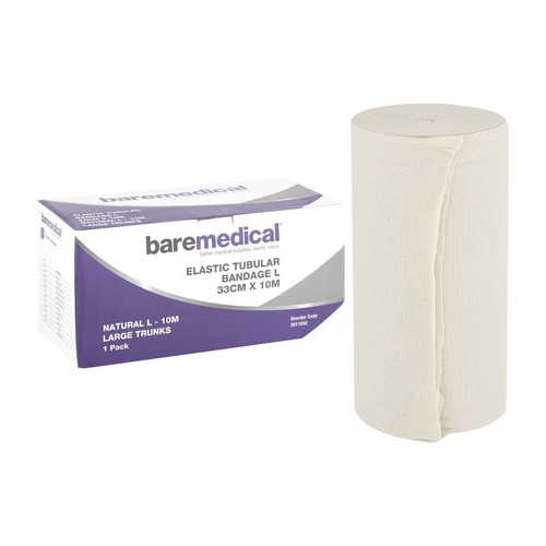 Bare Medical Elastic Tubular Bandage Size L 33cm x 10m