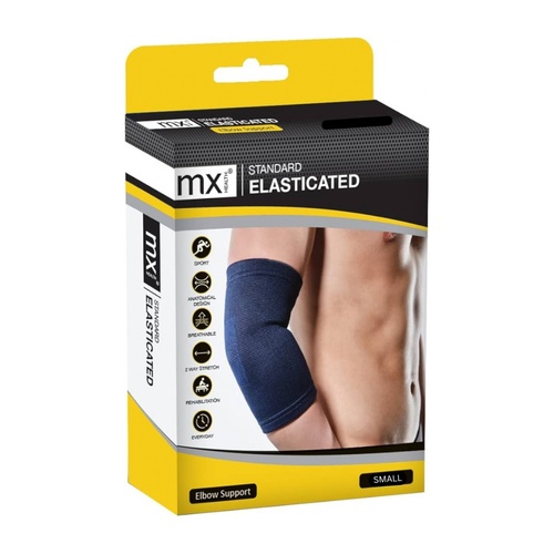 MX Health Standard Elasticated Elbow Support Small