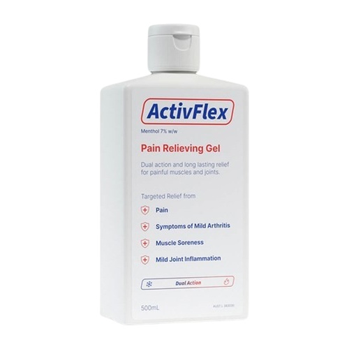 Activflex Pain Relieving Gel 500ml
