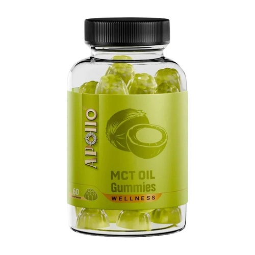 Apollo MCT Oil Gummies Lime 60 Pack