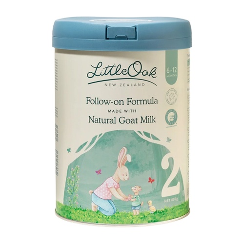 LittleOak Follow-on Formula Made with Natural Goat Milk 6 - 12 Months 800g
