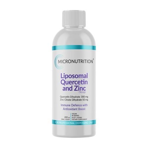 Micronutrition Liposomal Quercetin and Zinc 200ml