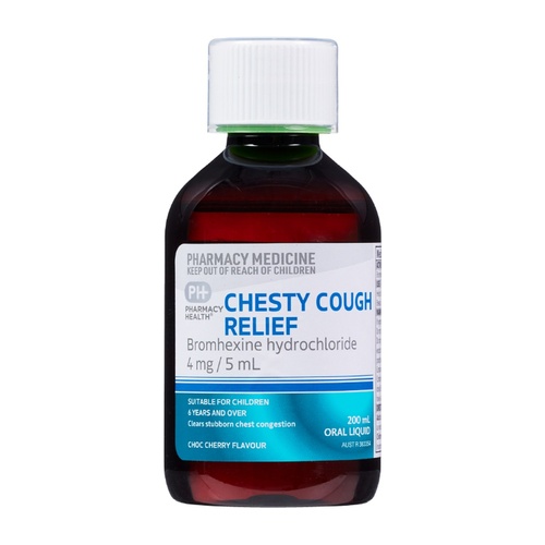 Pharmacy Health Chesty Cough Relief 200ml
