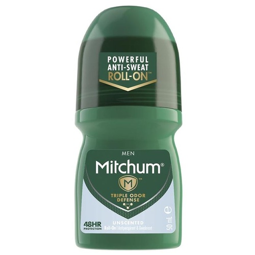 Mitchum Roll On Unscented 50mL