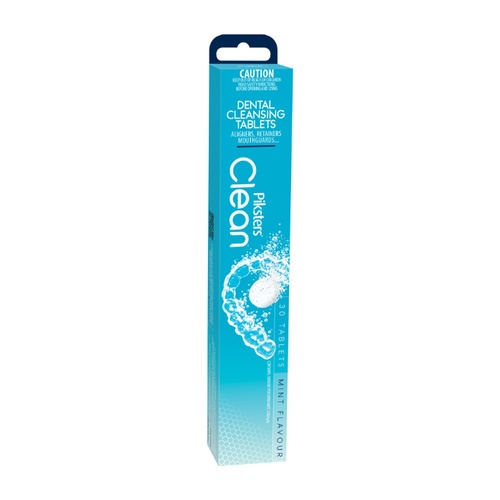 Piksters Clean Dental Cleanse Tablets 30 Pack